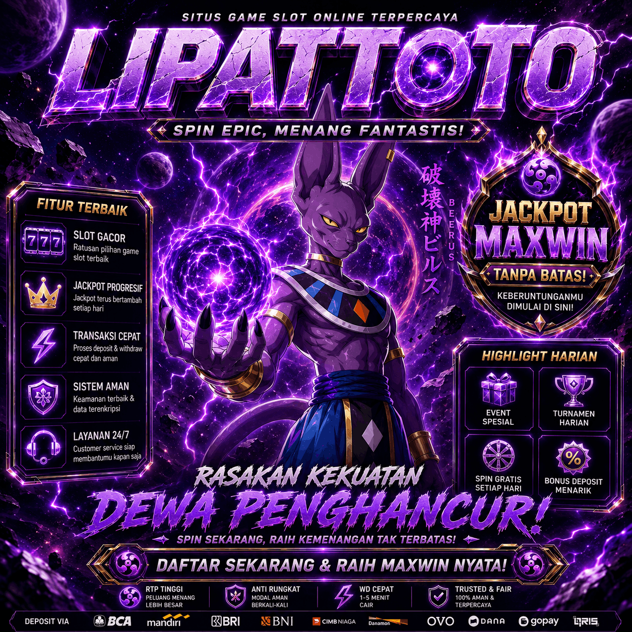LIPATTOTO ✴ Pilihan Slot Online Lengkap dan Mudah Diakses